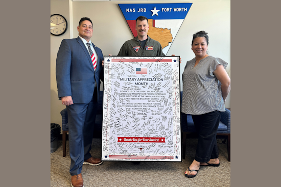 Fort Worth Honors Military Heroes with Texas-Sized Thank You and City Hall Tribute
