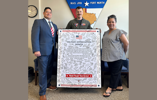 Fort Worth Honors Military Heroes with Texas-Sized Thank You and City Hall Tribute
