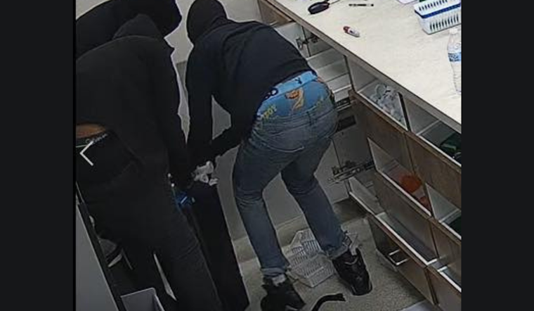 Fort Worth Police in Pursuit of Four Suspected Pharmacy Burglars in High-Stakes Prescription Drug Heist