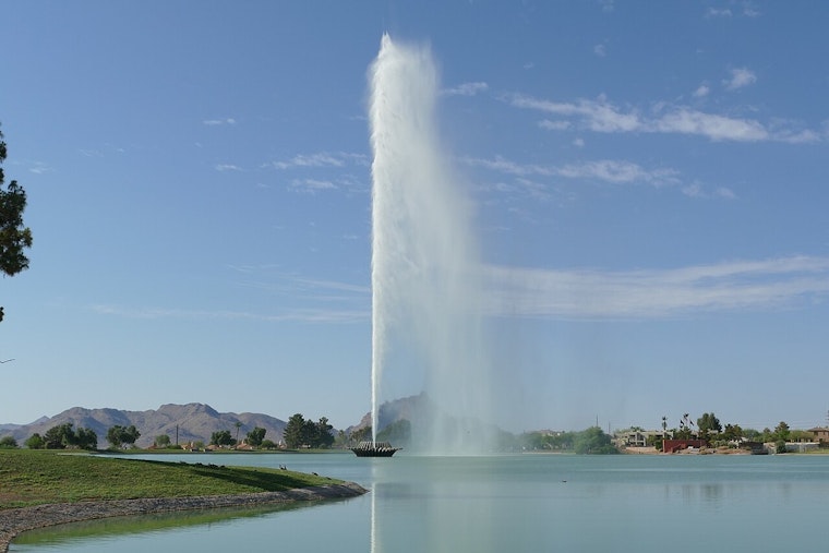 Fountain Hills Honors Fallen Firefighters with Illuminated Tribute at Iconic Fountain Park
