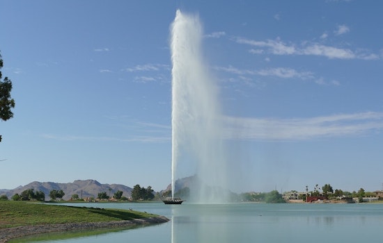 Fountain Hills Honors Fallen Firefighters with Illuminated Tribute at Iconic Fountain Park