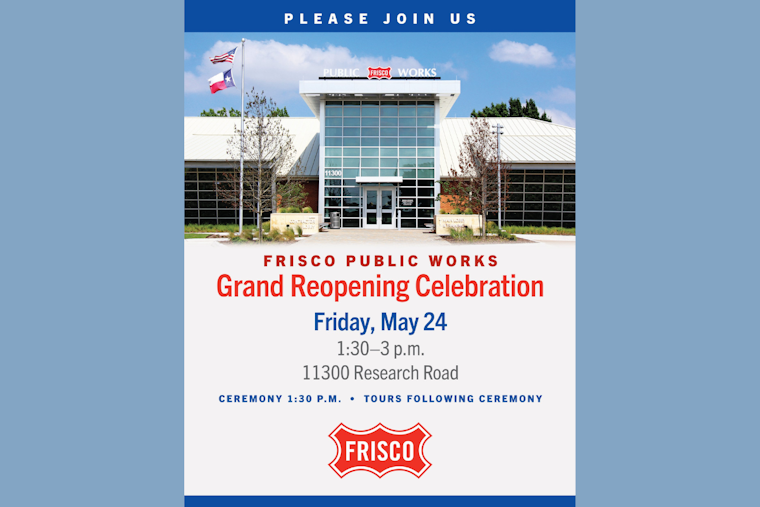 Frisco Celebrates Grand Reopening of Modernized Public Works Facility During National Week