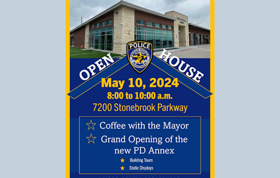 Frisco Celebrates New Police Annex with Coffee with the Mayor and Tours