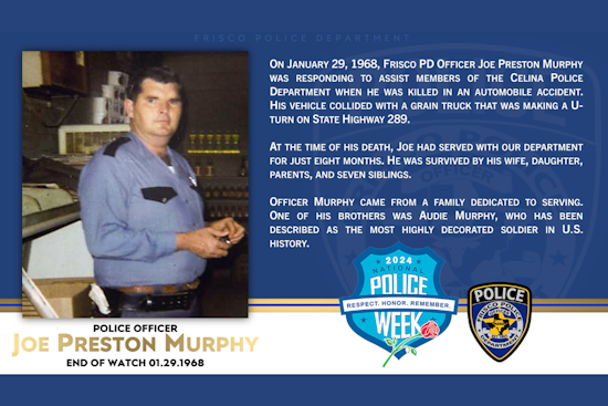 Frisco Police Honor Fallen Officer on Peace Officers Memorial Day, Recalling the Legacy of Dedication and Sacrifice