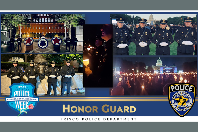 Frisco Police Honor Guard Joins National Tribute at Capitol During Police Week