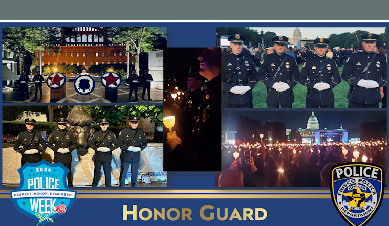 Frisco Police Honor Guard Joins National Tribute at Capitol During Police Week