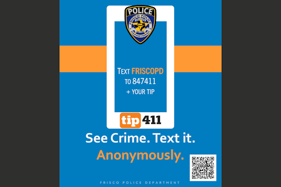 Frisco Police Launch Anonymous SMS Reporting System in a Digital Leap for Community Safety