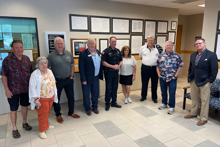 Garland Police Department Honors American Heritage with Rededicated Freedom Shrine by Noon Exchange Club