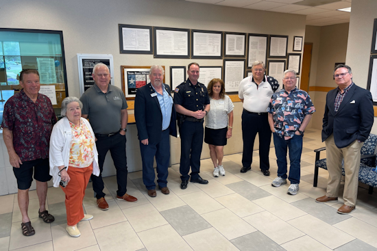 Garland Police Department Honors American Heritage with Rededicated Freedom Shrine by Noon Exchange Club