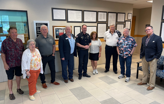 Garland Police Department Honors American Heritage with Rededicated Freedom Shrine by Noon Exchange Club