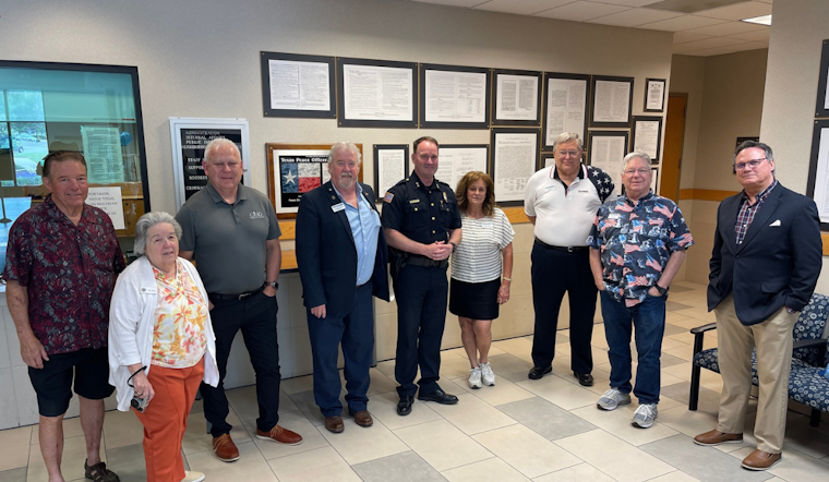 Garland Police Department Honors American Heritage with Rededicated Freedom Shrine by Noon Exchange Club