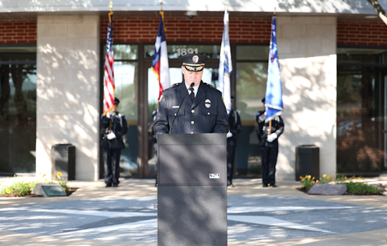 Garland Police Honor Fallen Officers with Solemn Memorial Ceremony During National Police Week