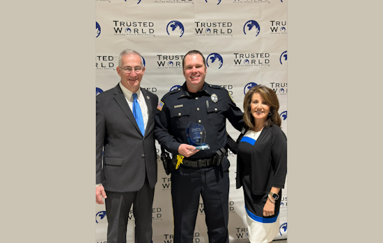 Garland Police Officer Honored with Excellence in Community Service Award