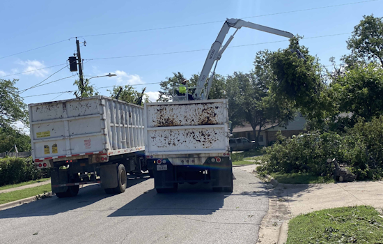 Garland Sanitation Department Calls for Community Aid in Post-Storm Cleanup Efforts