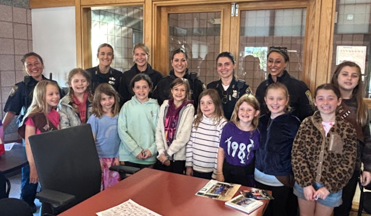 Girl Scouts Partner with South Boston Police to Beautify Neighborhood and Strengthen Community Bonds