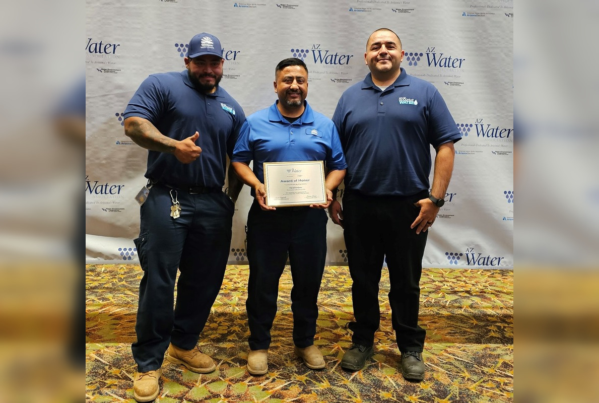 Goodyear Water Services Team Sweeps Industry Awards, Barbra Chappell