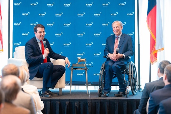 Governor Abbott Highlights Texas' Business-Friendly Environment at NYSE Summit