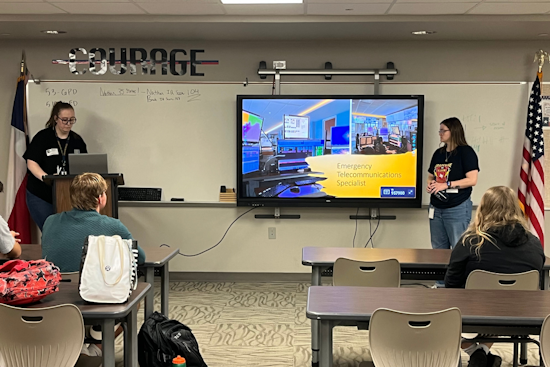 Grapevine Police Inspire Potential Recruits at High School Career Day