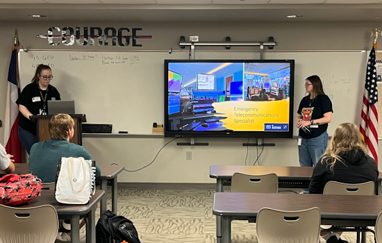 Grapevine Police Inspire Potential Recruits at High School Career Day