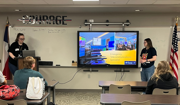 Grapevine Police Inspire Potential Recruits at High School Career Day