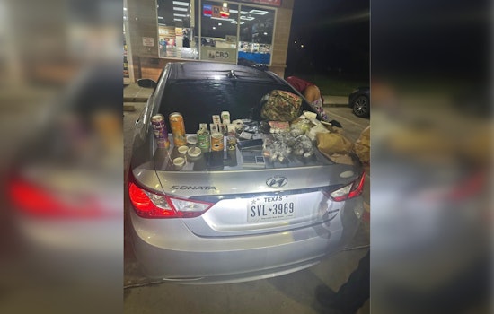 Harris County Constables Seize Multiple Drugs During Traffic Stop, Driver Arrested
