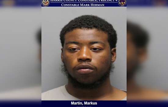 Harris County Deputies Arrest Fugitive Markus Martin on Multiple Felony Warrants