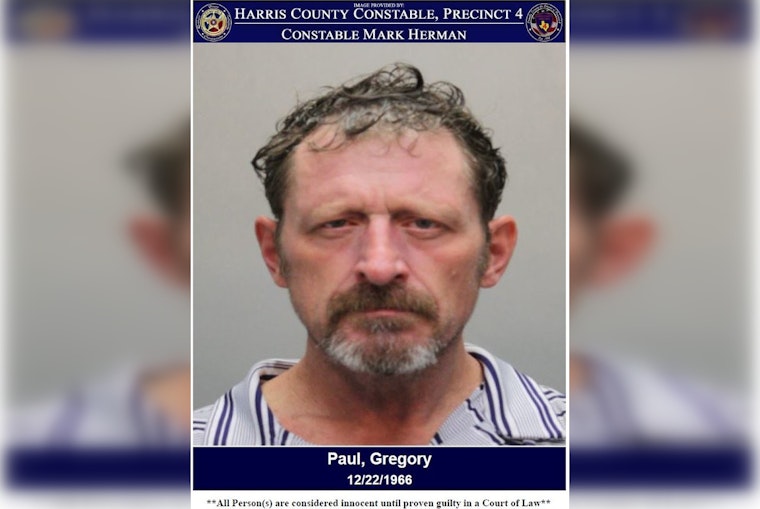 Harris County Man Arrested on Felony Theft Warrant Following Disturbance