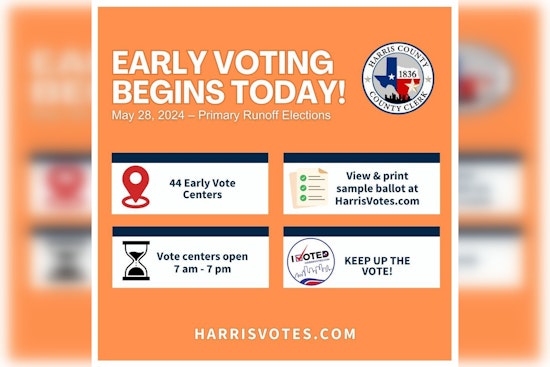 Harris County Voters Push Through Storm Aftermath to Participate in Early Primary Runoff Elections