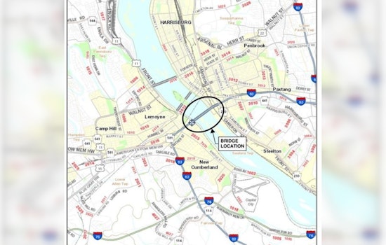 Harrisburg Commuters Alert: Lane Restrictions on I-83 South Bridge for PennDOT Inspection Work