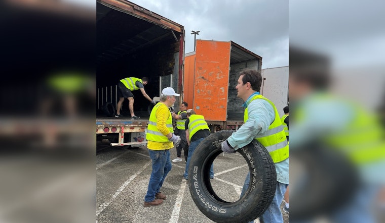 Hays County Bids Farewell to Over a Thousand Used Tires in Ecological Milestone Event