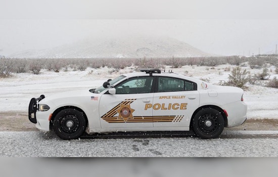 High-Speed Chase Through Apple Valley Leads to Arrest of Victorville Man for Felony Evading