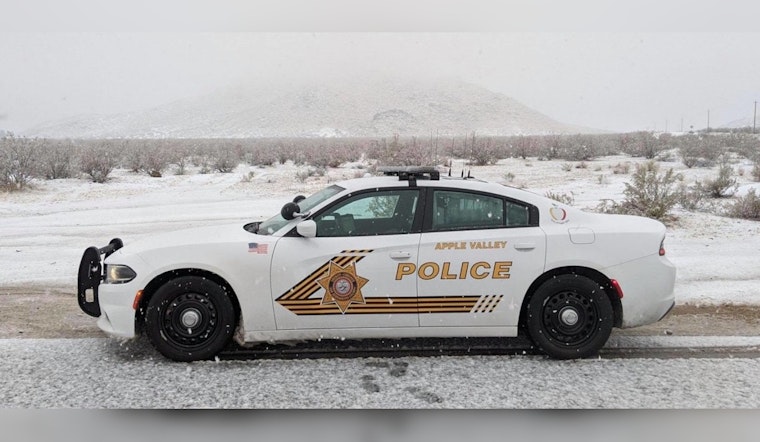 High-Speed Chase Through Apple Valley Leads to Arrest of Victorville Man for Felony Evading