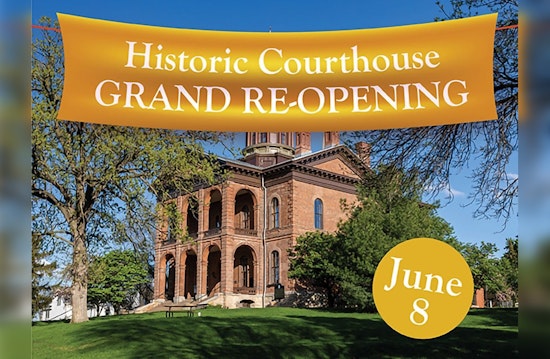 Historic Courthouse in Washington County Reopens After Renovations with Celebratory Ribbon-Cutting