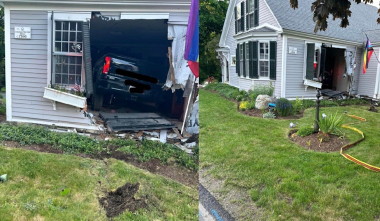 Historic Norwell Home Damaged as Truck Crashes Through Living Room, Driver Faces OUI Charge