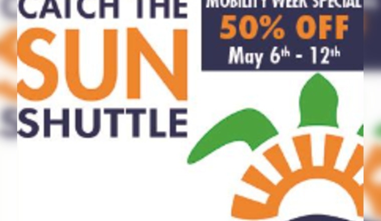 Hollywood, Florida Makes Eco-Friendly Transit Affordable During Mobility Week with $1 Sun Shuttle Fares