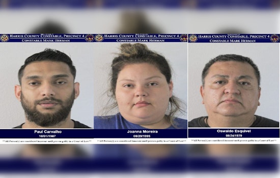 Houston Constables Seize $18K in Raid on Illegal Gambling Operation, Three Charged
