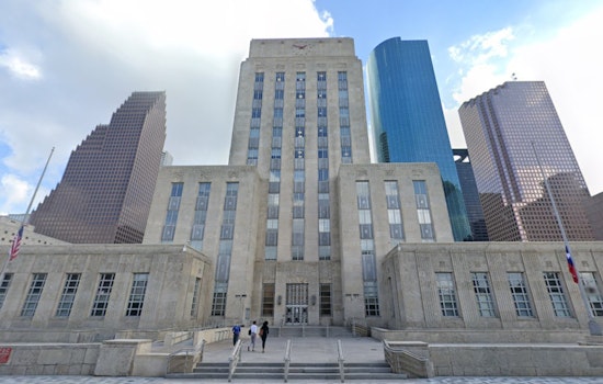 Houston Protesters Rally at City Hall Against Texas' SB4 on International Workers' Day