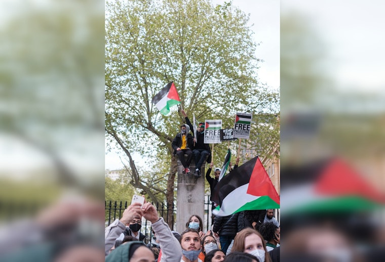 Hundreds Rally for Palestine at University of Texas at Austin Amid Calls for Ethical Investment