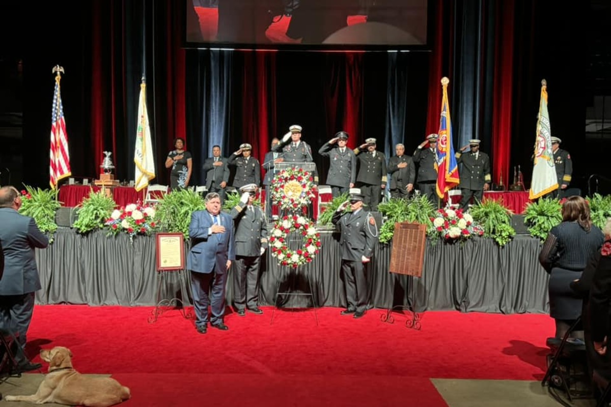 Illinois Honors Fallen Heroes and Living Firefighters with Medals of