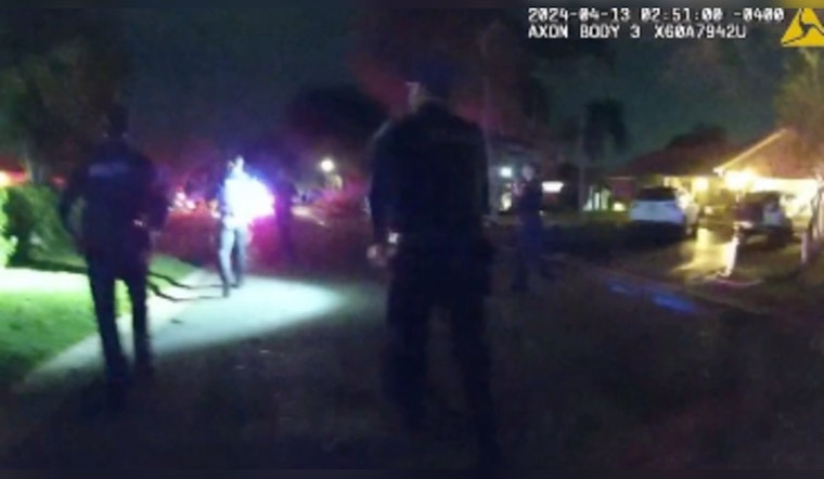 Coral Springs Police Apprehend Suspect in Vehicle and Home Burglaries After Intense Chase