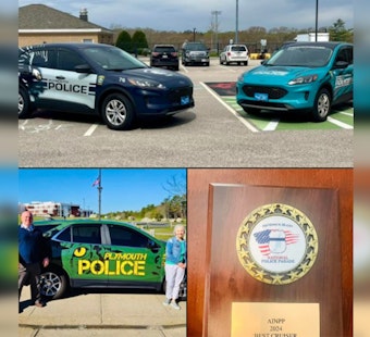 In a Spirited Showcase, Plymouth Police Crowned for Best Cruisers at Aquidneck Island National Police Parade