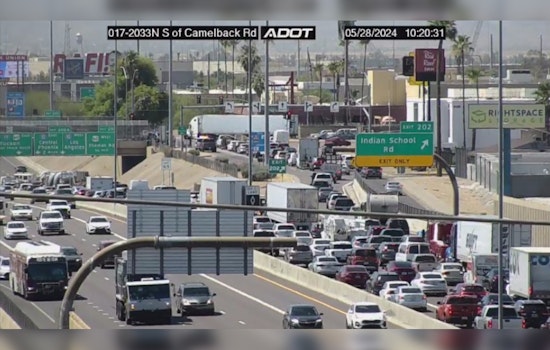 Interstate 17 Southbound Closed in Central Phoenix Due to Police Activity, ADOT Advises Alternate Routes