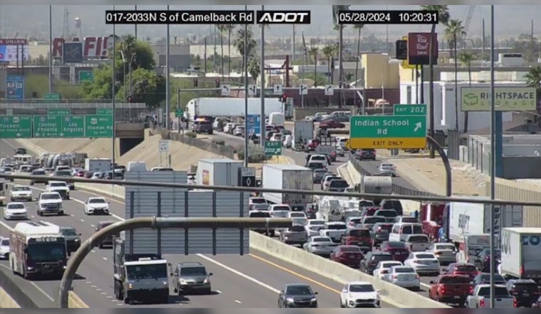 Interstate 17 Southbound Closed in Central Phoenix Due to Police Activity, ADOT Advises Alternate Routes