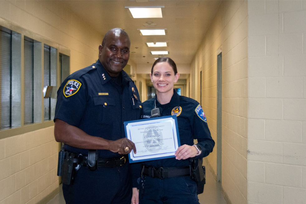 Irving Police Department Honors Detention Staff During National Correctional Officer's Week
