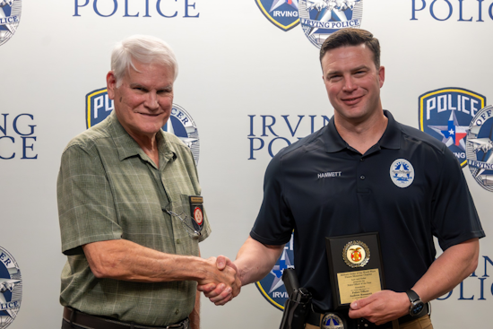 Irving Police Department Honors Exceptional Officers and Civilians in Quarterly Awards Ceremony