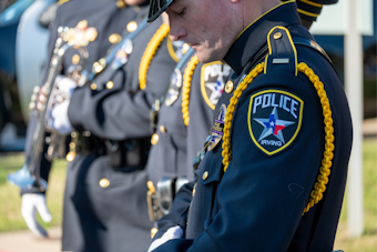 Irving Police Honor Fallen Heroes with Ceremonial March During National Police Week