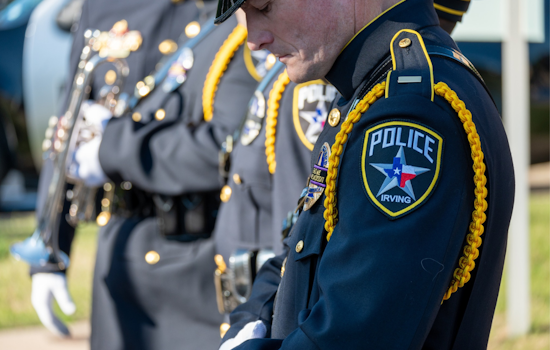 Irving Police Honor Fallen Heroes with Ceremonial March During National Police Week