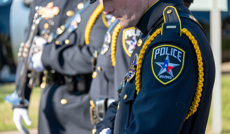 Irving Police Honor Fallen Heroes with Ceremonial March During National Police Week
