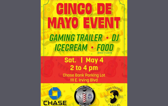 Irving to Host Inaugural Shop Talk Cinco De Mayo Celebration Amid Possible Rain