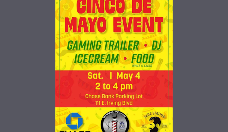 Irving to Host Inaugural Shop Talk Cinco De Mayo Celebration Amid Possible Rain